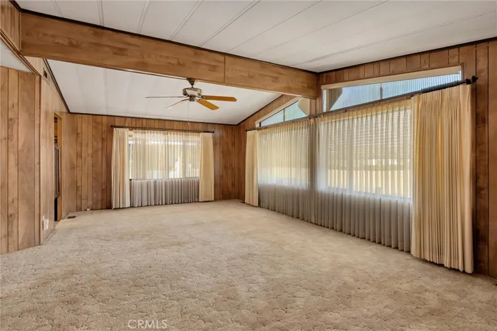 Living and informal dining area