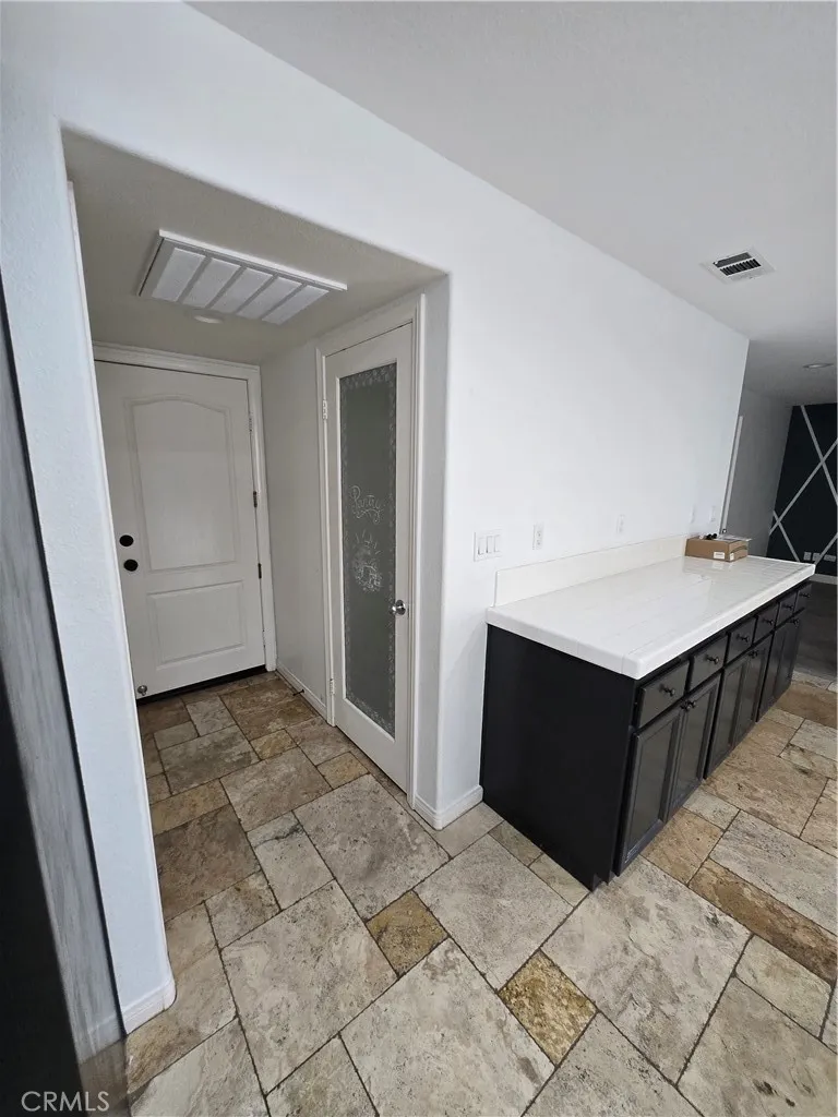 Kitchen with pantry