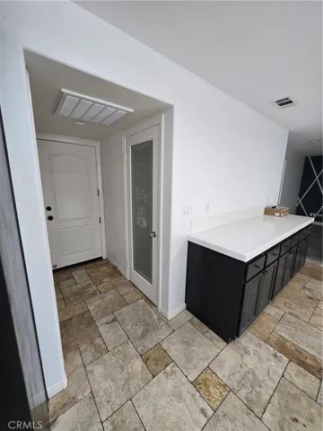 Kitchen with pantry