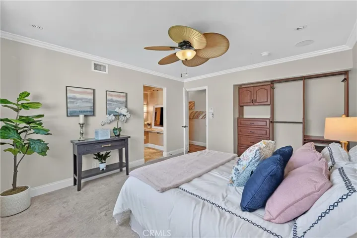 Primary Bedroom with Built-in Closet