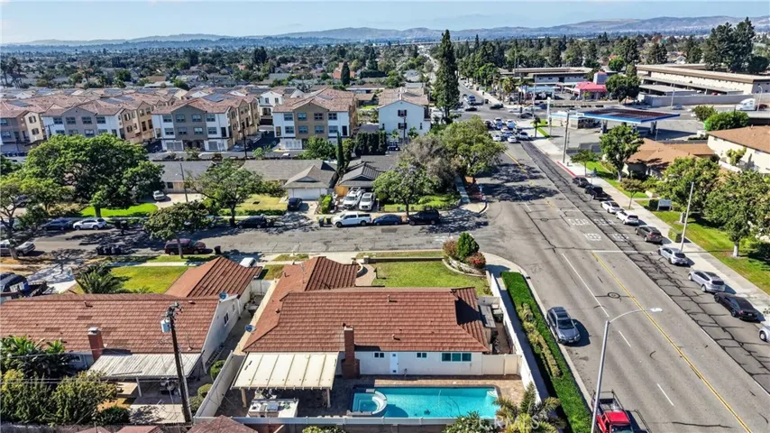Corner Lot Ariel View