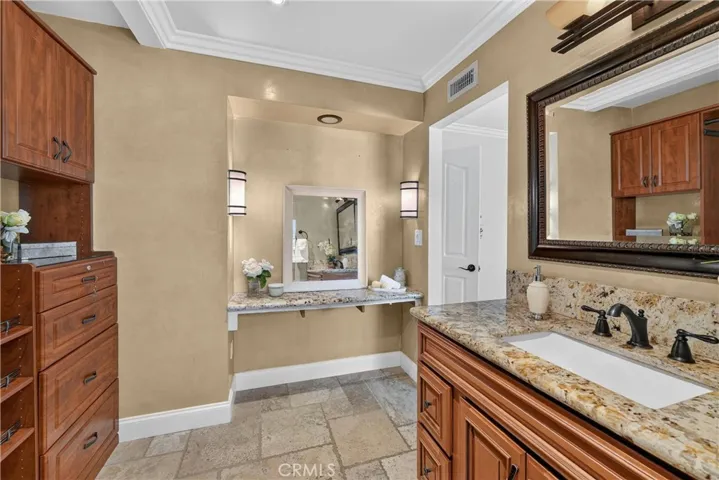 Primary Bathroom with Vanity Area