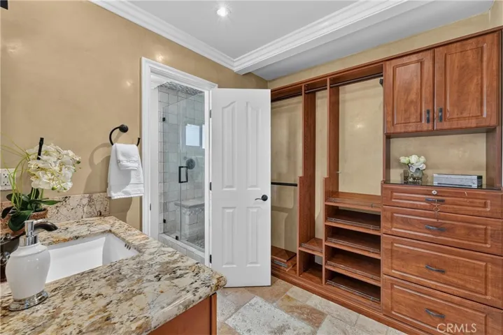 Primary Bathroom with Built-in Closet