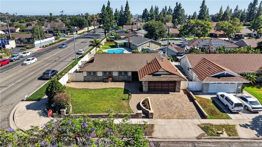 Corner Lot Ariel View