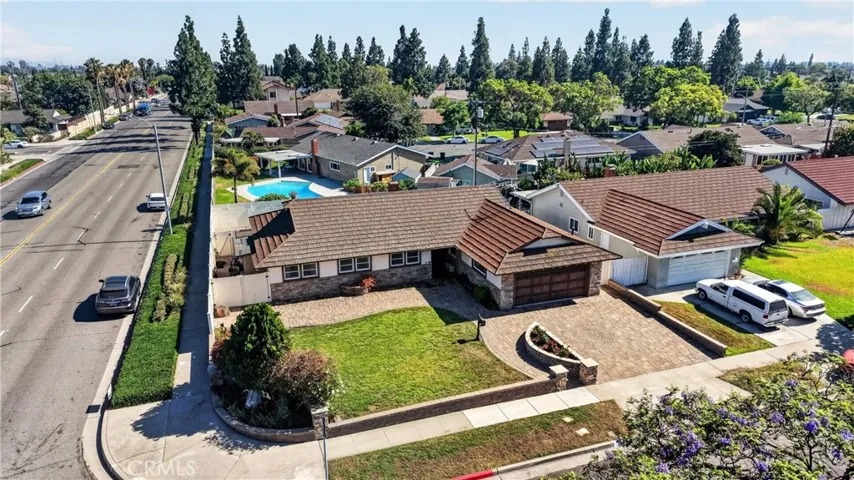 Corner Lot Ariel View