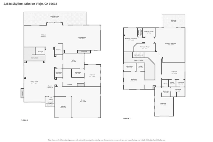 23888 Skyline, Mission Viejo, California 92692