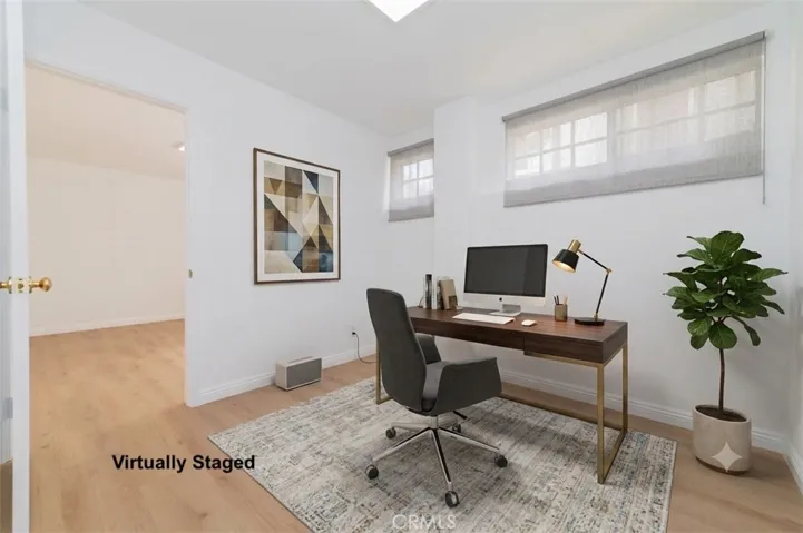 First Floor Extra Space for Office or Gym, Virtually Staged