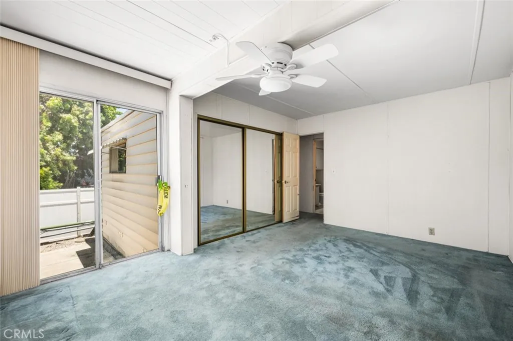 Spacious master bedroom