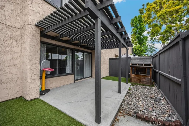 Enclosed Backyard