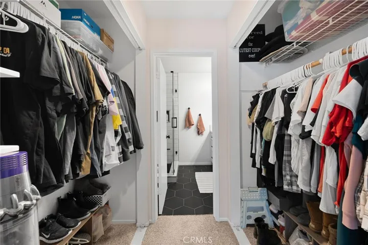 Primary closets