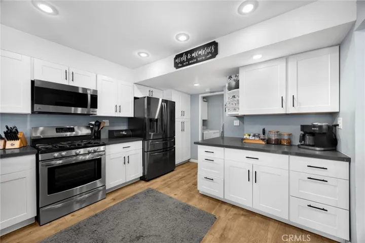 Plenty of Cabinets, drawers, countertops, a pantry and space to gather with friends and family
