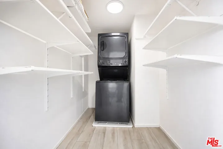 Inside Washer and Dryer