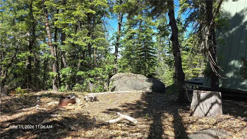 Fire pit outside cabin #2
