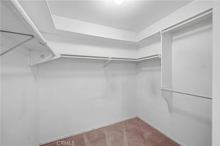 Primary closet