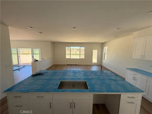 super large kitchen