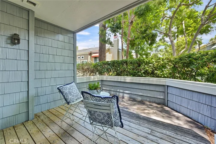 Patio off Living Room Area