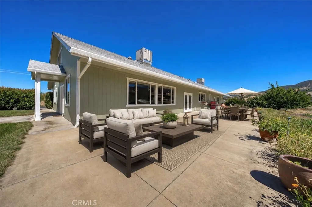 Virtually Staged Back Patio Area.