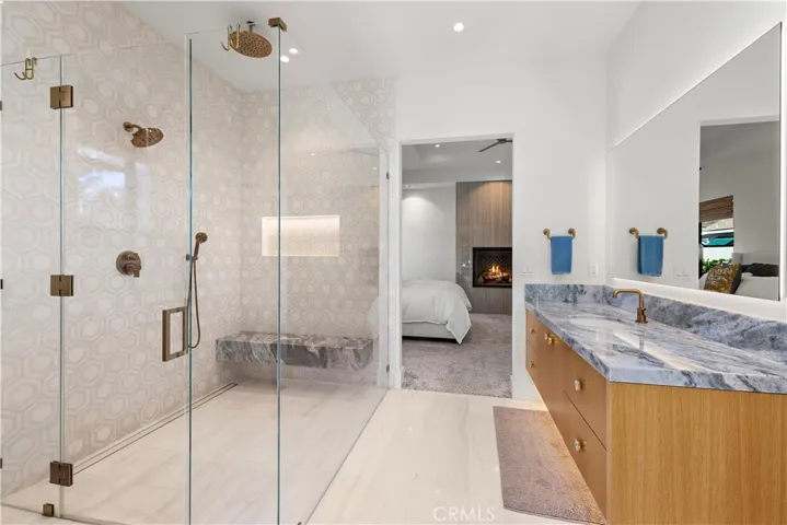 First floor primary bathroom