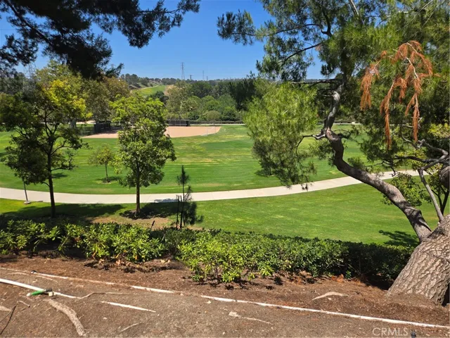 Park behind complex