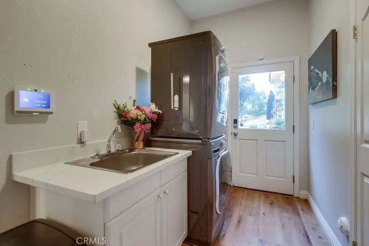 LAUNDRY TO GARAGE AREA AND BACK PATIO