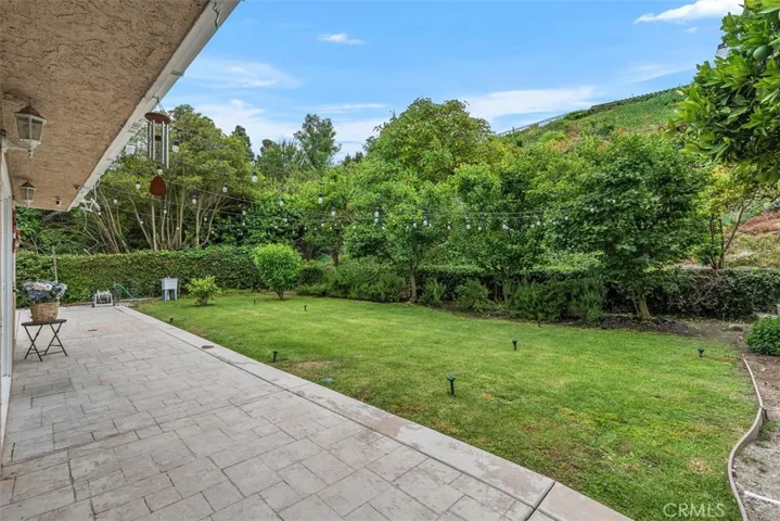 Very Private Backyard