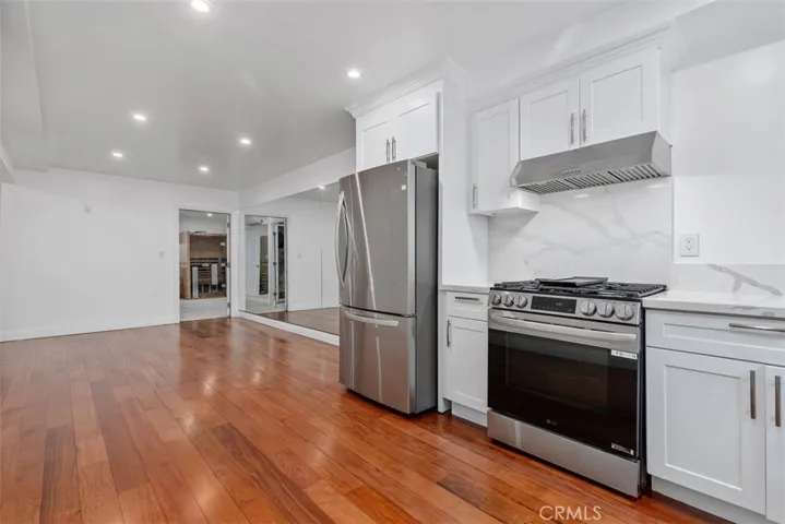 Lower level Living/Kitchen area