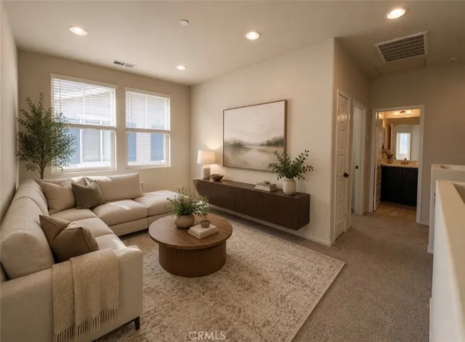Digitally staged-Upstairs Loft