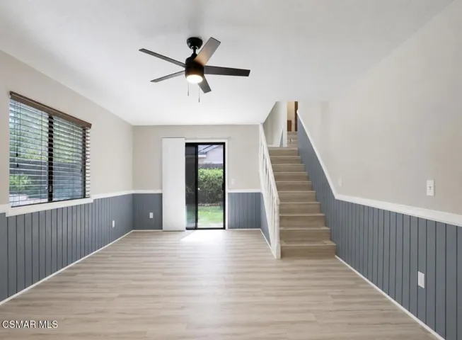 Listing on Hope st family room to stairs