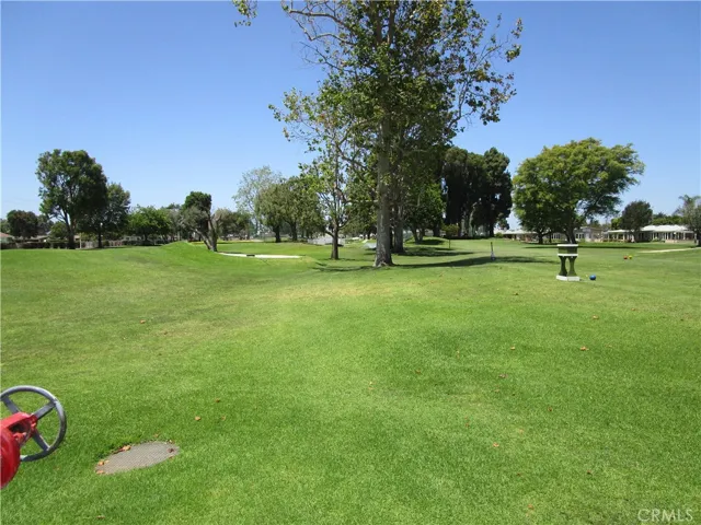 Golf course area