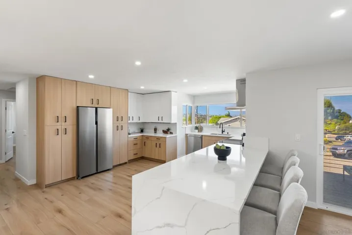 A Kitchen designed for effortless cooking and easy conversation.