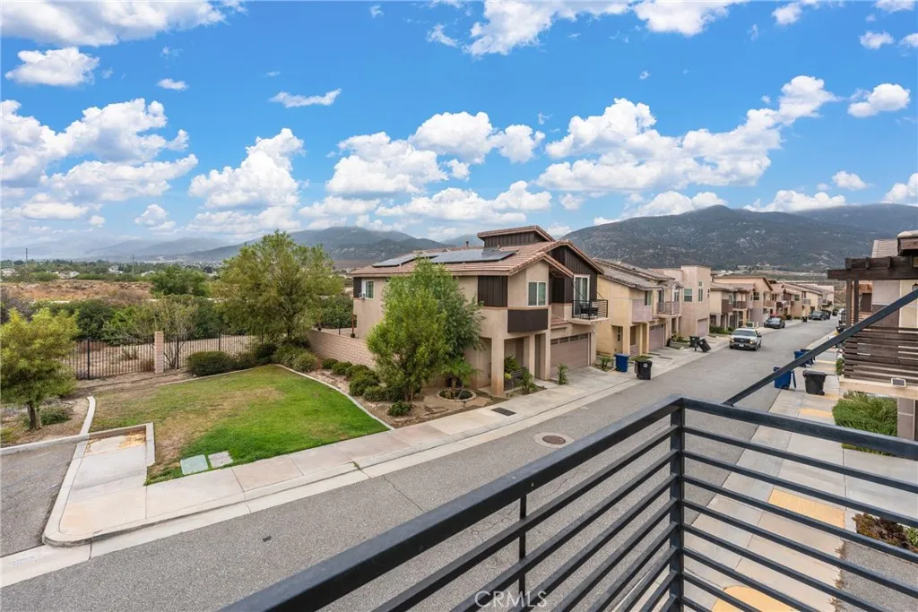 Scenic panoramic views from the private primary bedroom balcony.
