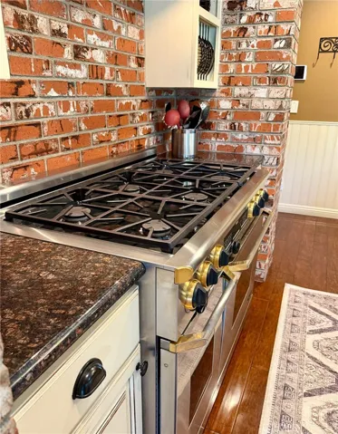 6 burner range with double oven