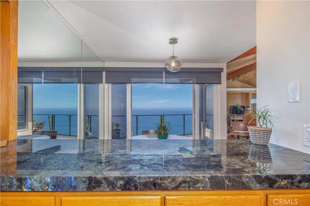 View from kitchen