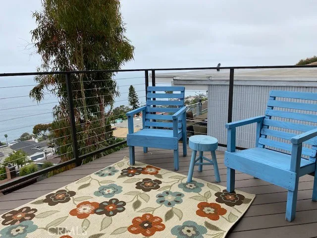 Deck off living room