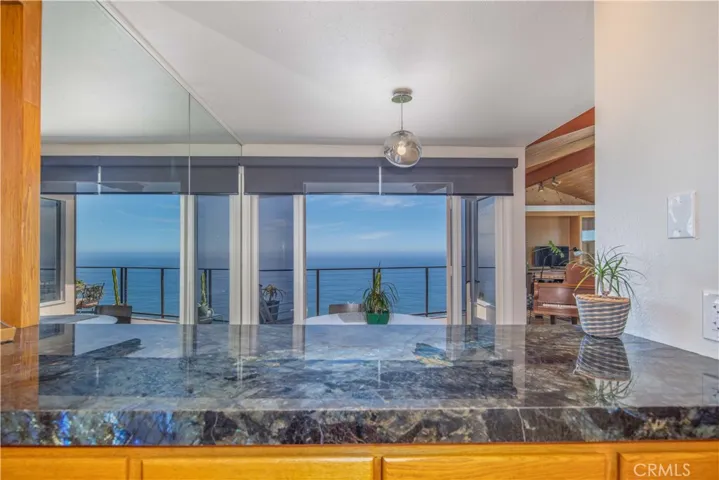 View from kitchen