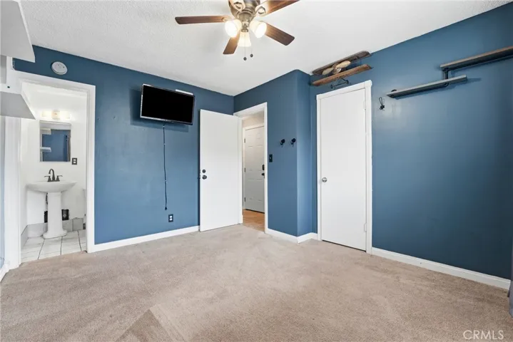 Roomy bedroom with private bathroom