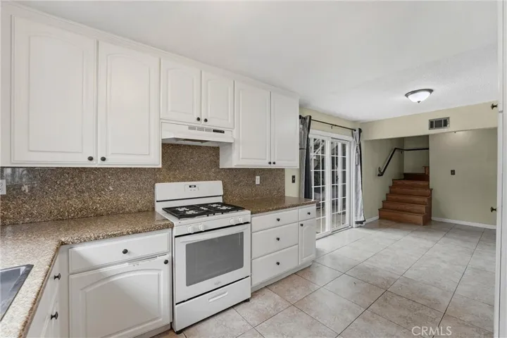 Open and spacious kitchen with space for dining area