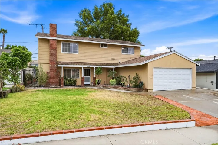 Large front yard