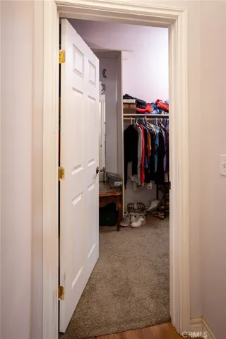 Master bedroom walk-in closet