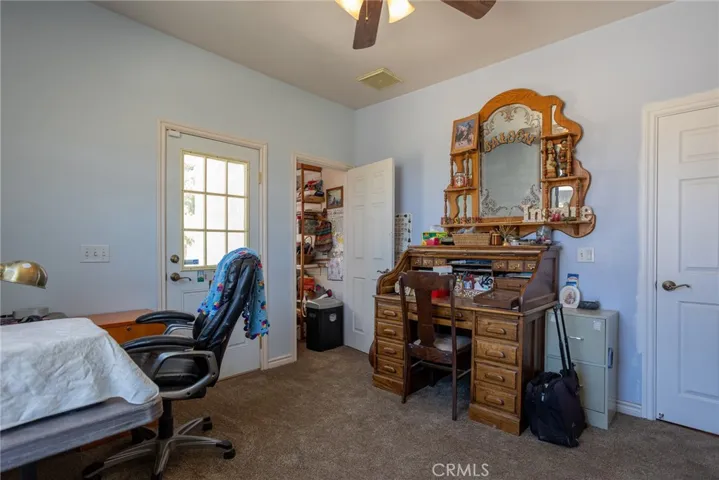 Master Bedroom with Door to Patio