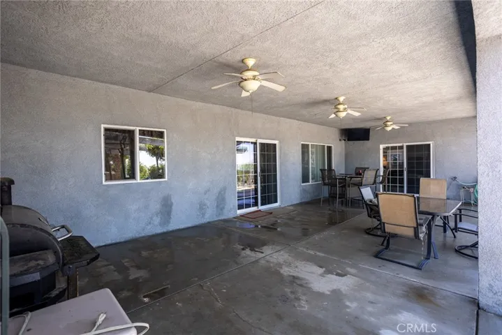 Patio off Great Room & Master Bedroom