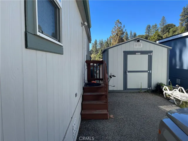 PARKING SPOT AND SHED
