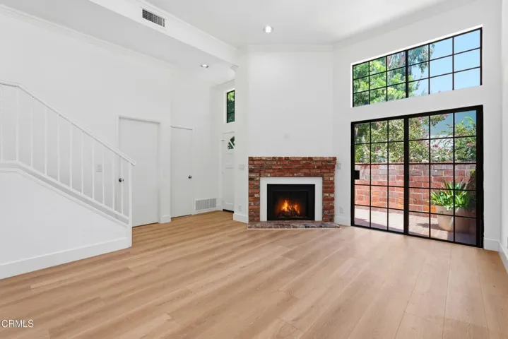Living room entry