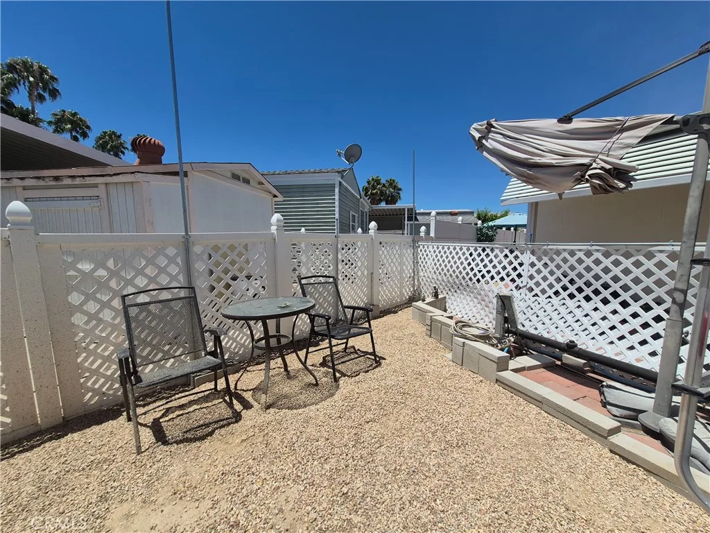 Gated backyard