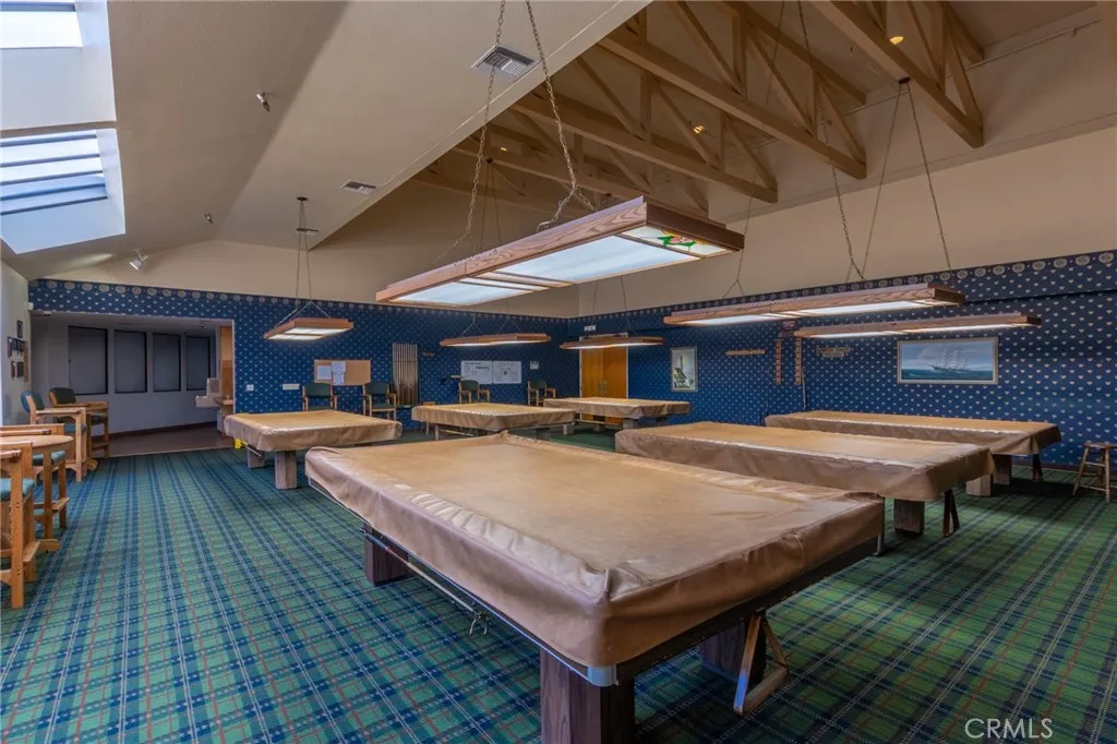 Billiard room