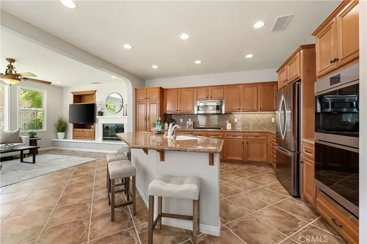 ample cabinets and counter space, Viking 6-burner gas cooktop - GE Cafe double-oven with convection, air-fry, wi-fi features and more - Bosch dishwasher