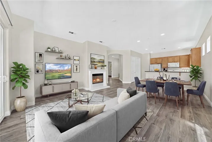 Virtually staged to see the potential of the space