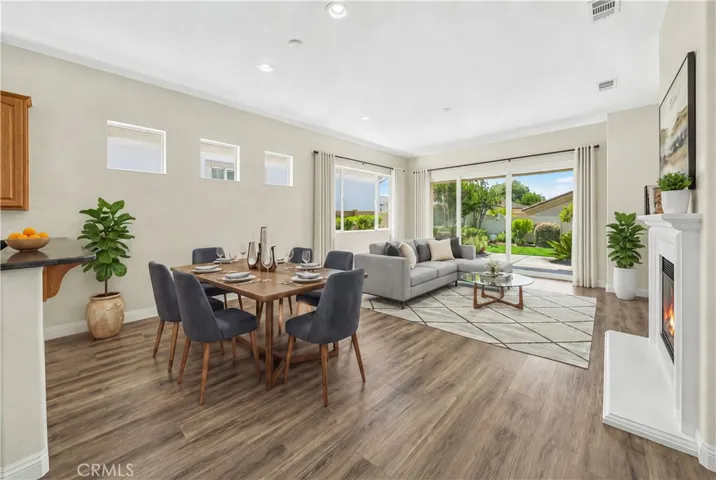 Virtually staged to see the potential of the space