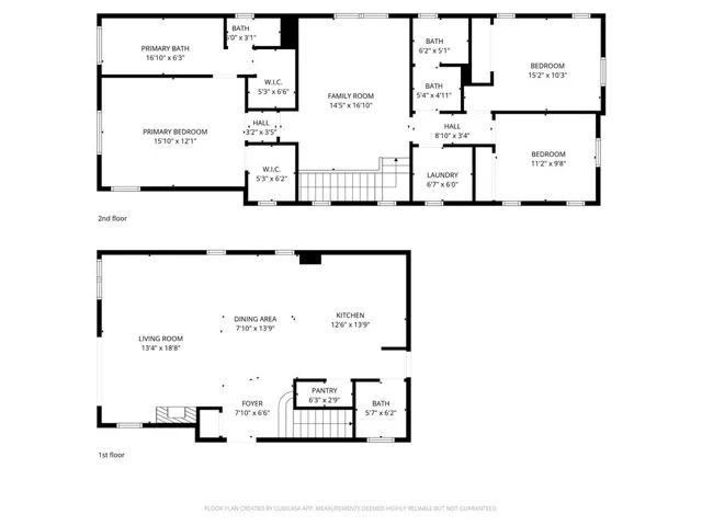 Thoughtfully designed two story floor plan offering flexible living spaces, open concept entertaining areas, and well separated bedroom layout