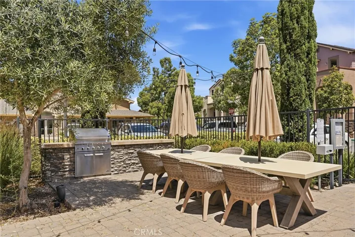 Gated Club Area - Outside Dining